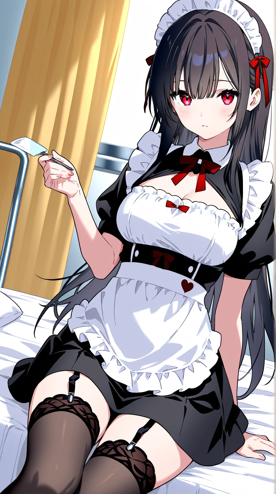 score_9, score_8_up, score_7_up, score_6_up, white queen, long hair, bangs, twintails, white hair, heterochromia, red eyes, blue eyes, BREAK (masterpiece:1.2), best quality, high resolution, (detailed eyes:1.3), perfect lighting, (perfect hands, perfect anatomy), hearts, pleasured, large breasts, sagging breast, 1girl, breasts, pubic_hair, censored, necktie, solo, toilet, gloves, blush, pussy, large_breasts, nipples, spread_pussy, heart, spread_legs, tongue_out, sweat, tongue, red_neckwear, fingerless_gloves, looking_at_viewer
