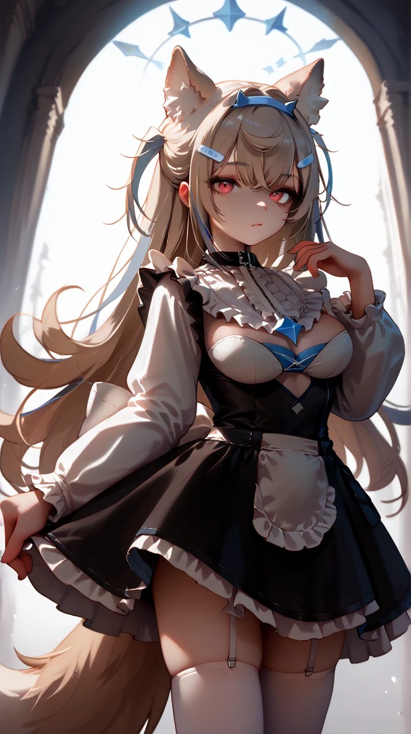 masterpiece, Highest quality, One Girl, View your viewers, Tight waist, RAWphotograph,Bright lighting、Beautiful fingertips、 Ultra-realistic, High resolution, photograph, Sharp focus, Most detailed, Very detailed, Very detailed, In detail, Very detailedな目、Idol、Thighs, beautiful girl,View your viewers,Symmetrical face, whole body、Shaking breasts、Shyness、Happy expression、Spread your legs、Raise your arms、(((Gothic Lolita、White lace outfit、Frills)))、(((Nipples are visible、I can see the vagina、Sexually excited expression)))