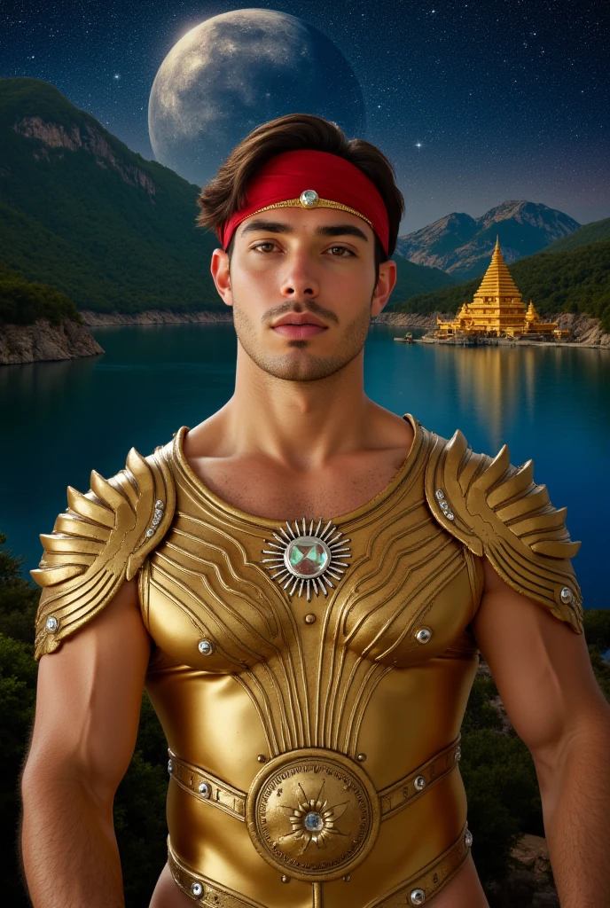 RAW photo, 1man, xqc, tall male, light smile, little mustache, outstretched hand, ((crown)), (((royal mantle))), cloak, jungle, outdoors, monkeys, mood lighting, golden hour, looking at viewer, upper body, (high detailed skin:1.2), 8k uhd, dslr, soft lighting, high quality, film grain, Fujifilm XT3