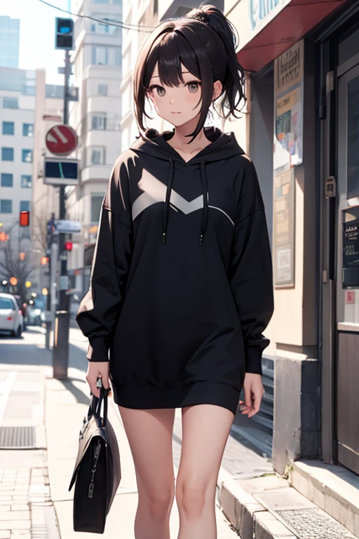 (Beautiful graphics),Two-dimensional girl,young age,Black hair,Minor wounds on the body,The eyes are gloomy,Standing motion,Showing upper body and legs,front,Normal home clothes