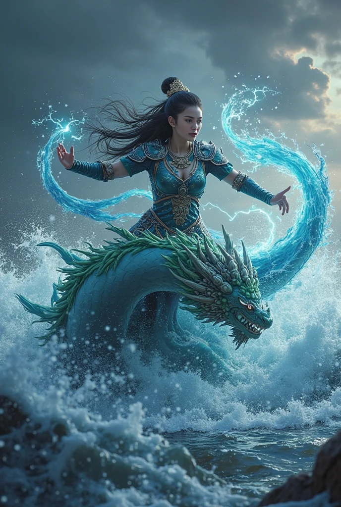 water&ink style,amazing epic chines
theme, Fantasy style,martial arts style
chinese dragon, Chinese fairy talehigl
dynamic expressive,clean linescinem
realistic lighting and shading, vivid, vi
octane renderunreal engine very deta
concept art, realistic, Cry engine