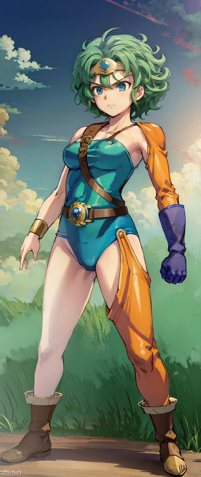 Heroine, from street fighter,(big breast:1.5),dynamic poses, totally wide open her chest,super perfect body curve, (gigantic breasts:1.1), S-shaped body,anime waifu (18 years old)-hot daddy-frivolity-body language, fit figure, puffylips,gorgeous perfect face, realistic style and super detailed renderings, superrealism,kawaii, zbrush, super-realistic oil, contour shadow-process - (Waiting to start)