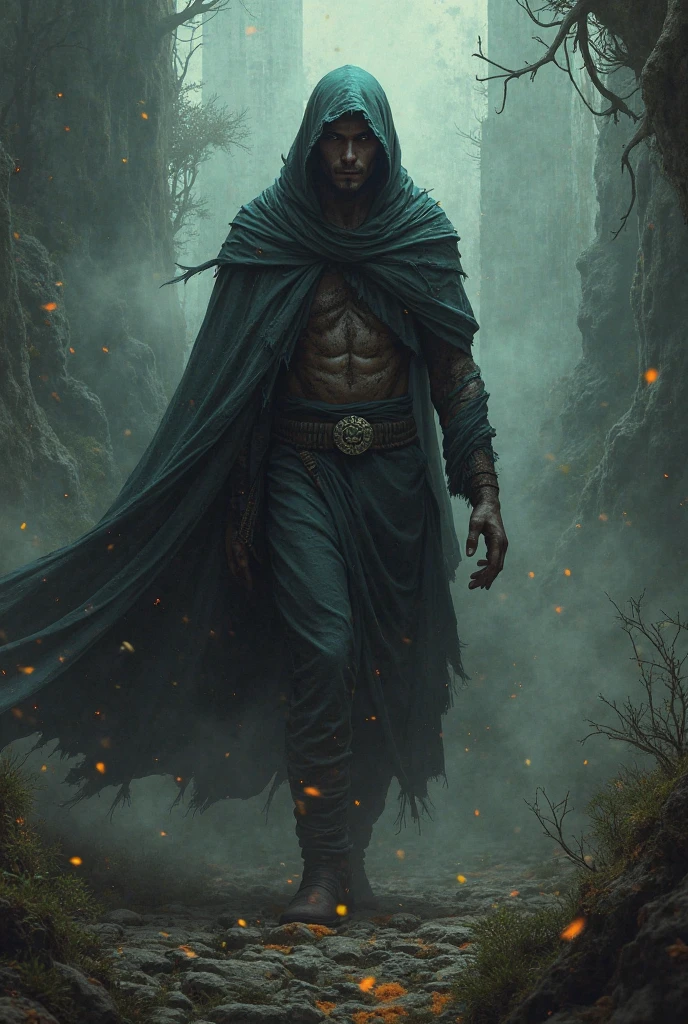 morose Absurd mean , Dense Morning Fog Opacity veils the world, a mysterious cloak in the early hours, in the style of Jessica Rossier and Thomas Struth , vibrant saturated colors, muscular, realistic, cinematic, best quality, detailed background, depth of field, intricate details, dynamic pose, dynamic angle