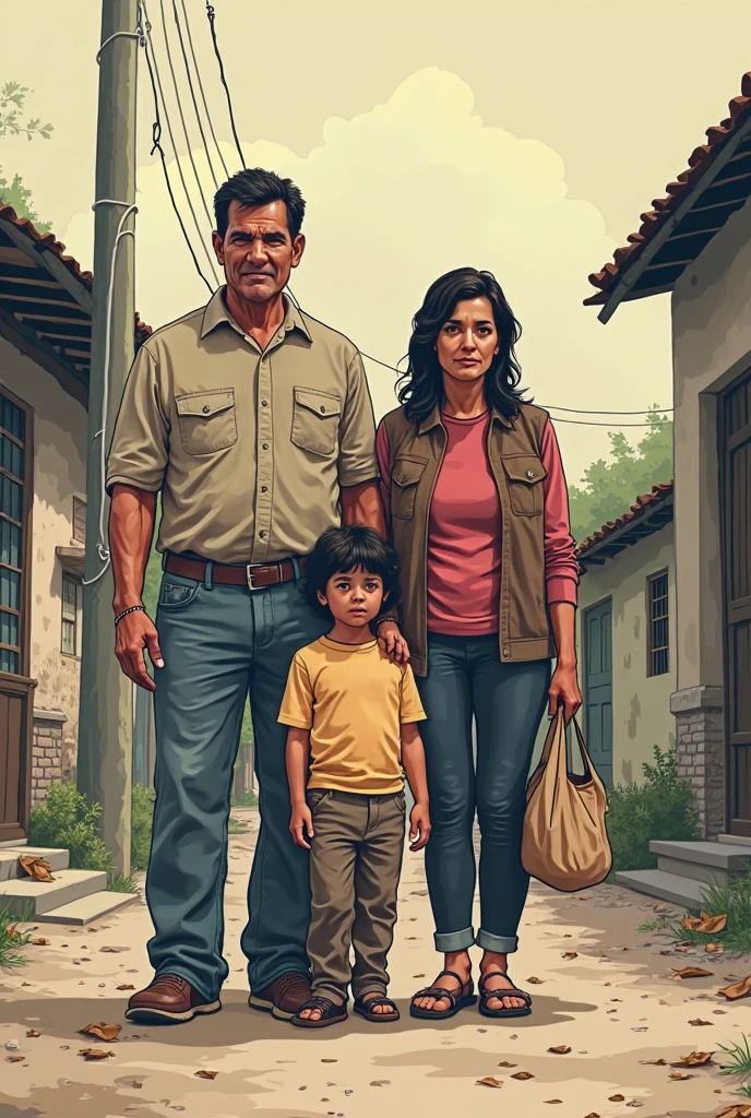 Juan Antonio Bolanos Fonseca, Big, children Emiliano and Valentina