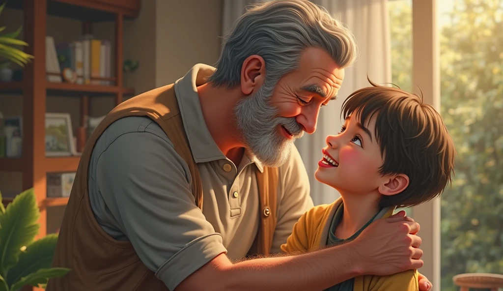 I want a picture that says Joaquin is dad