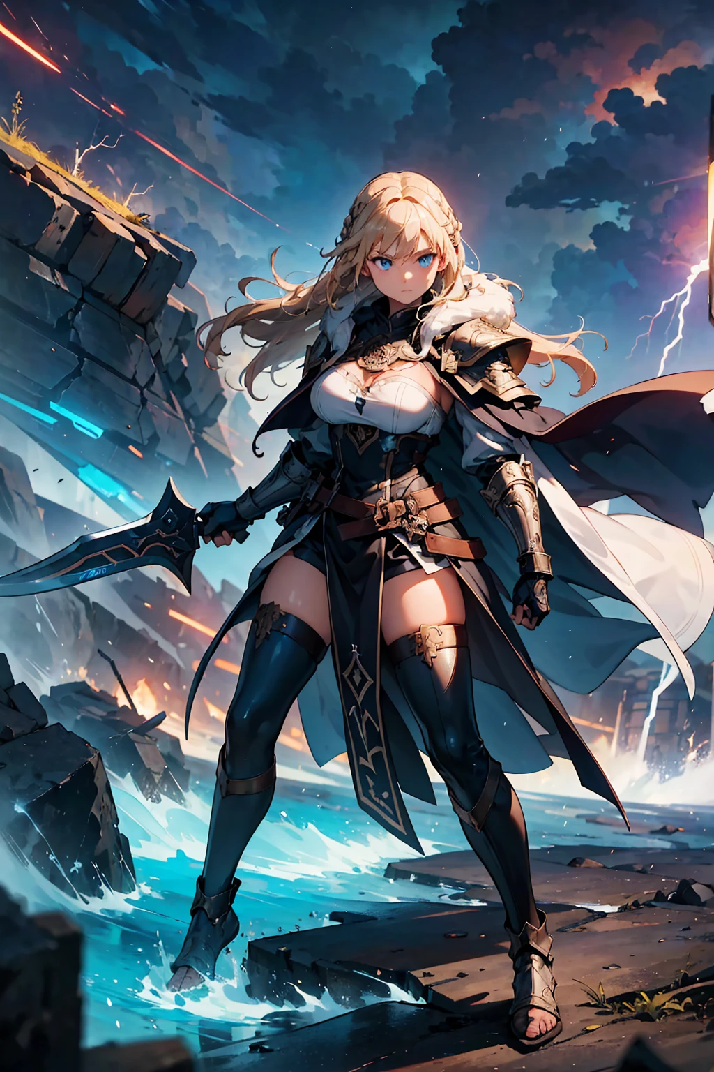 masterpiece, best quality, good quality, Fantasy aesthetics, Highly detailed, shadowverse style, female