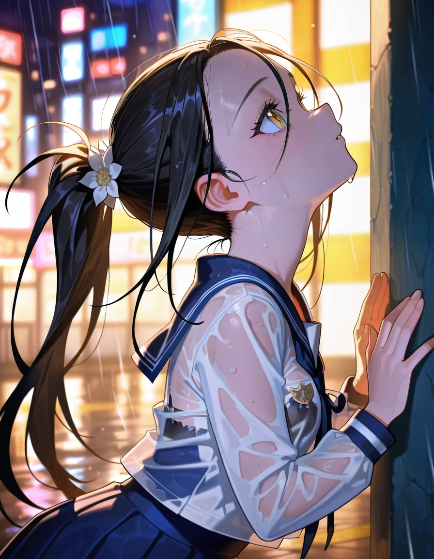 (((Browsing Caution, Close Up Facial , Front view , From below , Movie angle))) ,(On all fours), break 1girl, Twin tails、Young Girl、、10 years old, (close your eyes),(((Embarrassing, Excited, Fascinating, In the heat, orgasm,Blushing,shortness of breath, Very humid,vapor、Man grabbing woman's breasts))) , break (((Bright pink and green hair))),(Semi-long hair tied in one piece、Add a light pink ribbon to the end.:1.3),(((Two-part bangs , middle part, Bangs parted in the middle, Side-swept bangs))), (amount:1.3), (Small breasts:1.0) ,((Sweaty skin, Dripping , girl trembling with Sexual climax, Cum in pussy, pubic hair)) ,Thin dots, feminine, Slightly muscular, Dynamic pose,((((vagina,Sex, A boy and his penis,Heterolo, Women in front and men in back , dorsal position, Cum in pussy, pubic hair)))), break, (((White - Solid - Short Sleeve - Safari Shirt ,Bottomless))), break, (((Midnight,On the bed))),(masterpiece), (Realistic), (Highest quality), (Super detailed), wonderful, ((A face with attention to detail)) , clavicle, High resolution , (Super detailed), Smooth, 16K, Vibrant colors,vagina,Sex,