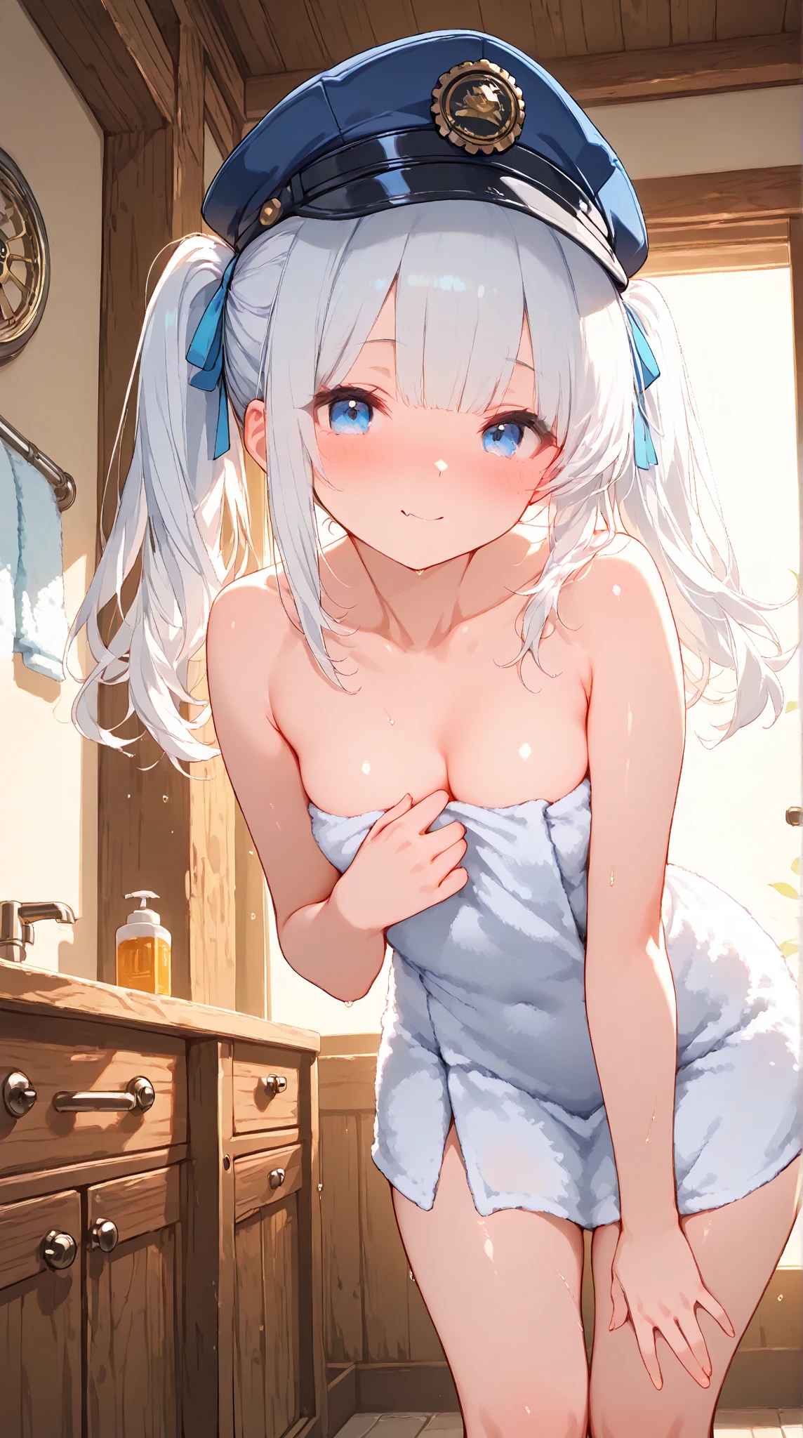 (Photorealsitic:1.4), (masterpiece, side lights, Exquisite beautiful eyes: 1.2), masterpiece*portlate, realisitic, 3D 顔, Luminous Eyes, Shiny hair, Glossy skin, 独奏, embarrassed from, (hason),Naked portrait、Upper body portrait、wearing white underwear,、(small tits)、