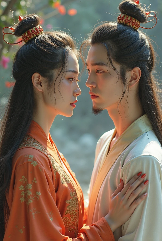 Wei Wuxian con photos of Lan Zhan