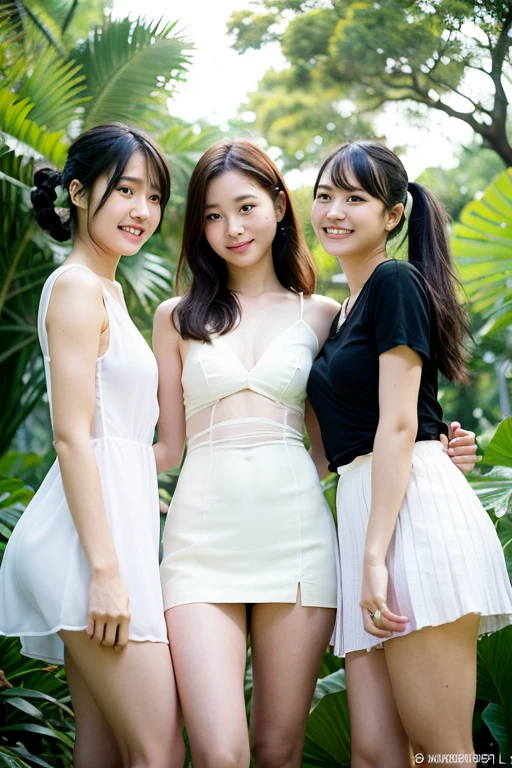 (Best-quality, Masterpiece, Ultra-High-Resolution, (Photorealistic:1.4), Raw Photo, depth of field, professional lighting, perfect anatomies, extremely details),
(((3girls, the most popular 15-years-old Japanese-idols having fun at party))), They are all 15 years old. They all have wonderful smiles.
(They all have extremely cute faces. ((They all have extremely cute and extremely big black-eyes.)) They all have extremely beautiful hair and extremely beautiful skins. They all have extremely beautiful bodies.) They are all wearing gorgeous-evening-dress with gorgeous-design.