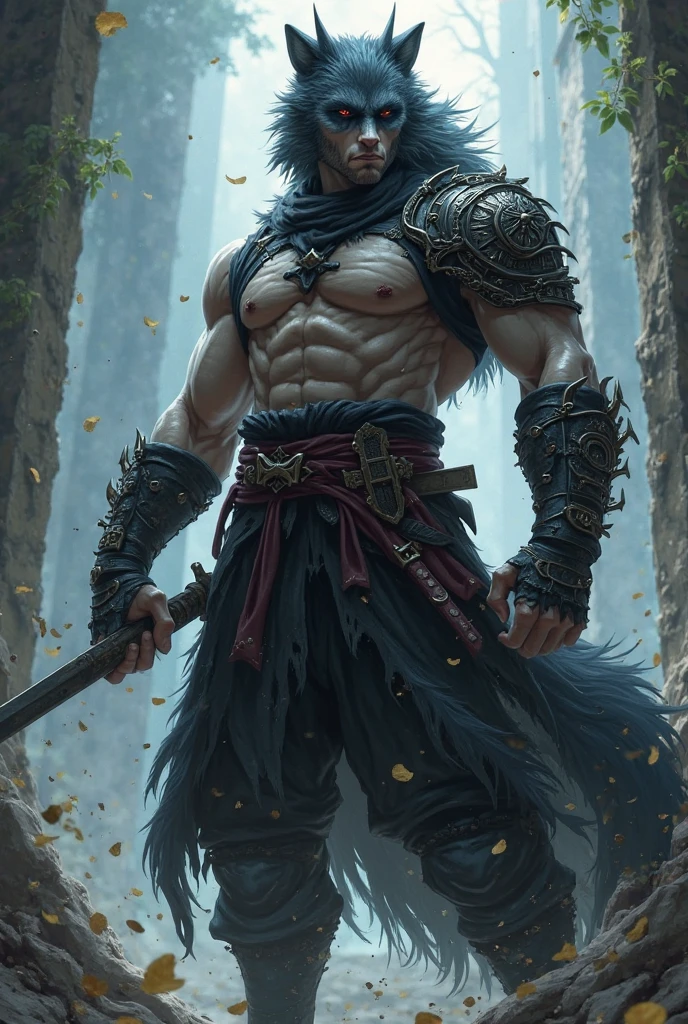 （Doomsday ruins）eyes filled with angry，He clenched his fists，Rush up，Deliver a fatal blow to your opponent，full bodyesbian，Full Body Male Mage 32K（tmasterpiece，k hd，hyper HD，32K）Long flowing black hair，Campsite size，zydink， a color， Dynamic posture（Explosive ruins）， （Linen batik scarf）， Angry fighting stance， looking at the ground， Batik linen bandana， Chinese python pattern long-sleeved garment， Thick paint（Abstract propylene splash：1.2）， Dark clouds lightning background，Flour flies（realisticlying：1.4），Black color hair，Flour fluttering，Background fog， A high resolution， the detail， RAW photogr， Sharp Re， Nikon D850 Film Stock Photo by Jefferies Lee 4 Kodak Portra 400 Camera F1.6 shots, Rich colors, ultra-realistic vivid textures, Dramatic lighting, Unreal Engine Art Station Trend, cinestir 800，Flowing black hair,（（（Male mage））），The male mage was furious，