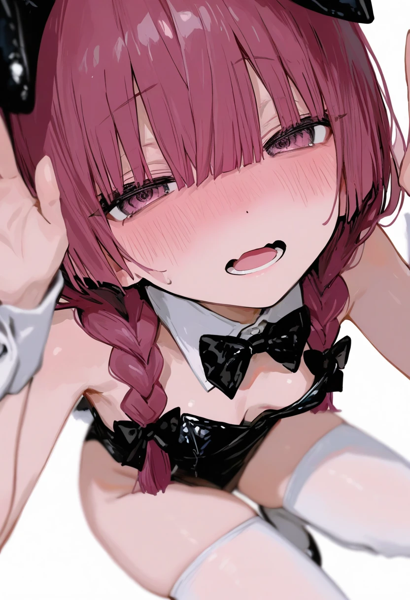 Sexy . . (perfect colors ).. (oily skin) . . Thick collar. Shinobu girl . . shinobu cosplay. . Handcuffed. .. . . . vibrators . cumming. Ballgag . Drool
