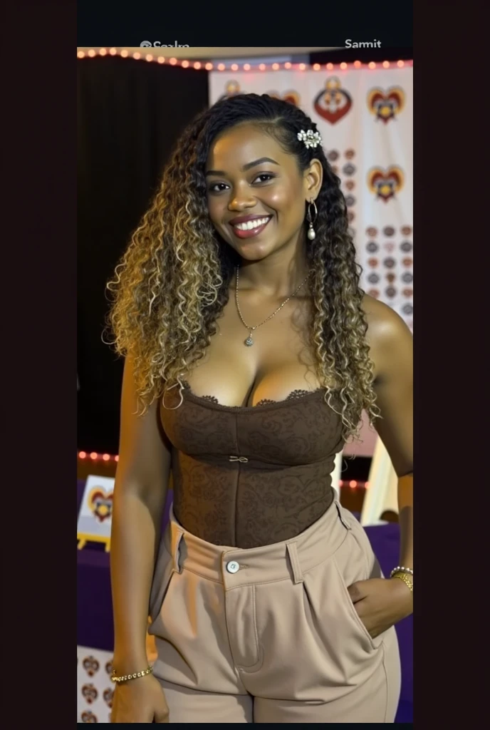 Juhcampos, (8k, Foto RAW, melhor qualidade, masutepiece:1.2), (Realistic, fotorrealista:1.37) camiseta branca molhada, sem calcinha, em um palco, programa de auditorio,