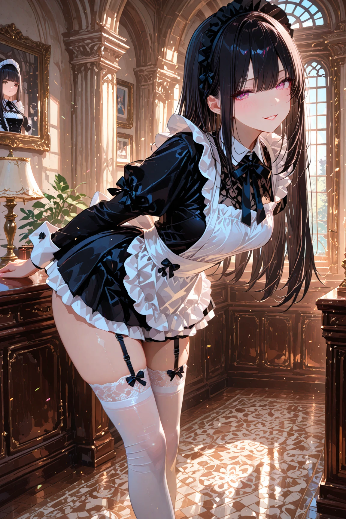 Luxurious Lolita Dresses、Solo,32K、 super precision, (Transparent material), ultra gorgeous, Extreme multiplication, Glossy crystal, Cinematic lighting, Curly hair, Roman Karl, (Glaring)、frilld, cloudy, Alice in Wonderland, dramatic compositions, (Angle from the bottom of the stairs)、Extreme Detail, High resolution, lolita dress, Bow, Pearl Necklace, Lace gloves, Bow, bow ribbon, floating, Levitating, fly, cloudy, dot line, Dreamy, (Transparent fabric), Layered yarn, ((thin gauze skirt))),、(Lace panties)、(white panties)、(Cameltoe)、(super precision panties)、(Delicate lace panties)、(Lace pantie)、(Camel toe through panties)、((Sukesuke panties))、((((Erotic Shorts))))、((((Panties are biting)))),、(Glaring expression)、((Real pussy visible through panties))、((You can see real pussy))、((Pussy line visible through pants))、((Sukesuke panties))、((Panties that dig into the buttocks))
