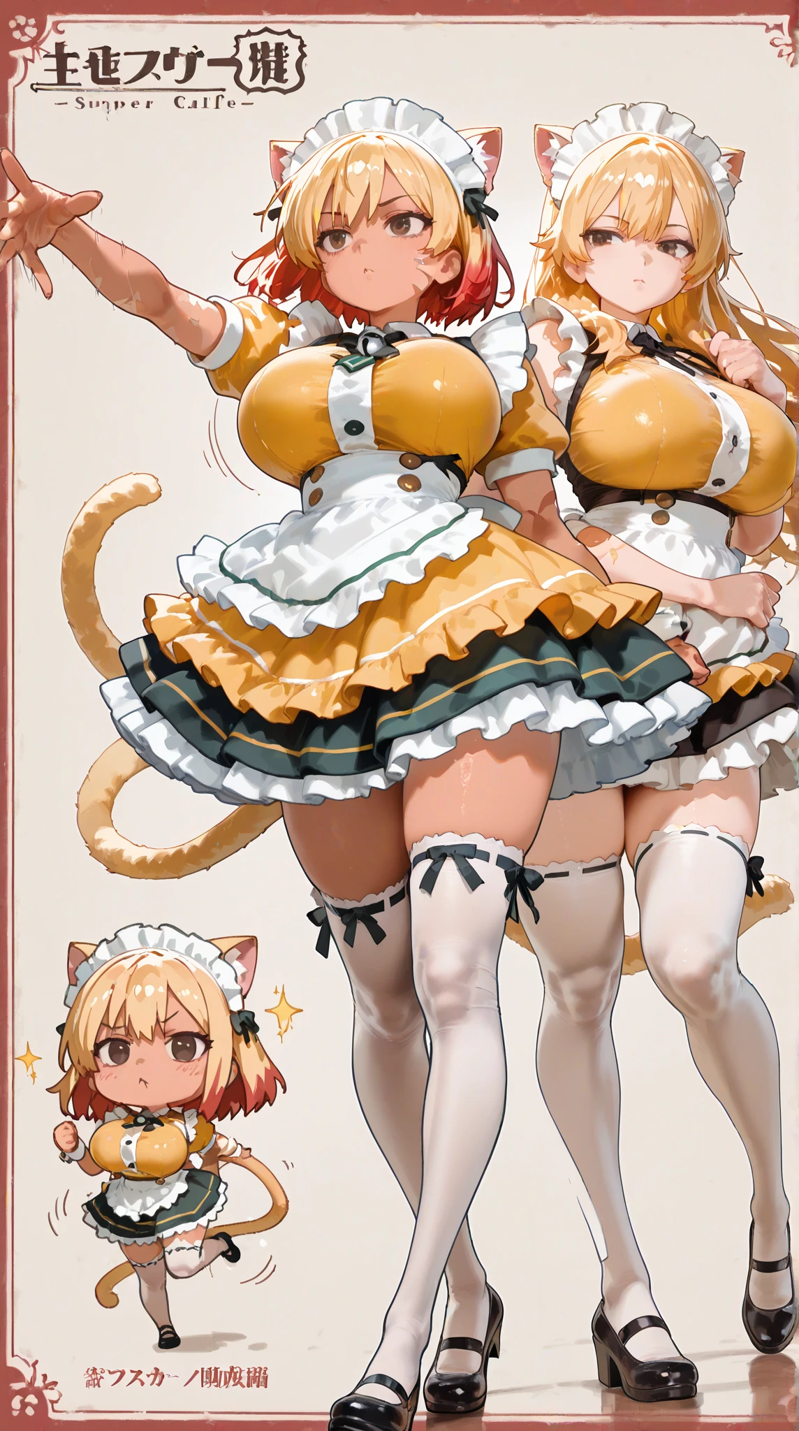 perfect anime illustration, Identical septuplets, 7 girls, clone, identical sisters, sisters flock together, background sisters, hairstyle that suits yous, brown hair, curly hair, hairstyle that suits you, hazel eyes, smile, ((playboy bunny)), mansion, High resolution, full body、camel toe、huge tit、Nipple Puffs、cleavage、Plump、Super big breasts、super big butt、sumptuous feast、Temptation、lure