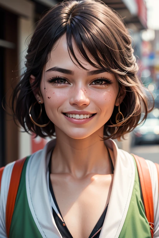 1girl, bangs, curly hair,  silver hair, red eyes, pinafore dress, seductive smile, bokeh, outdoors, ribbon, 
masterpiece, best quality, intricate details, 
 <lora:weight_slider_v2:1>   <lora:AromaStyle-V9:0.8> <lora:backlight_slider_v10:-1> <lora:contrast_slider_v10:2> <lora:add_sharpness:1.0><lora:add_sharpness:1.0>