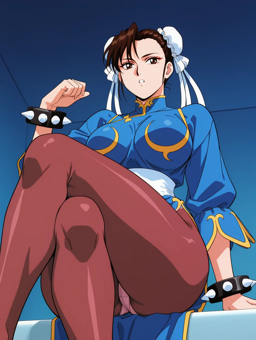 Chun li de strretfighet, atriz porn, linda, gostosa, perfeita, without bikini, pelada, seios grandes, coxas grandes, corpo gostoso, corpo muito gostoso, maravilhosa, uma obra prima, muito sexy, in a crouched position, mostrando a buceta, fazendo um boquete em putro homen, big thick penis in her pussy, penis na boca e penis na bucets