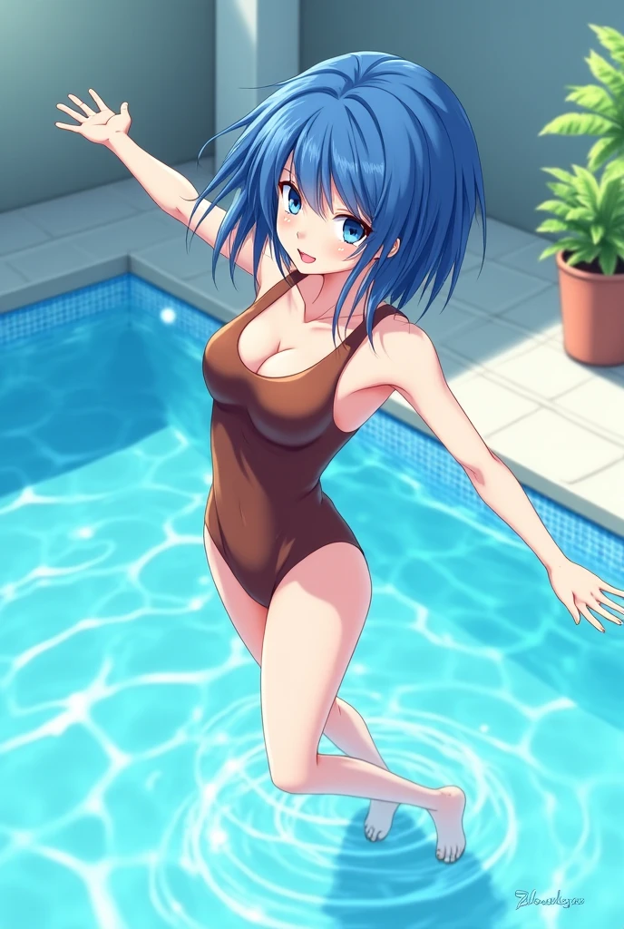 Hinata in swimsuit