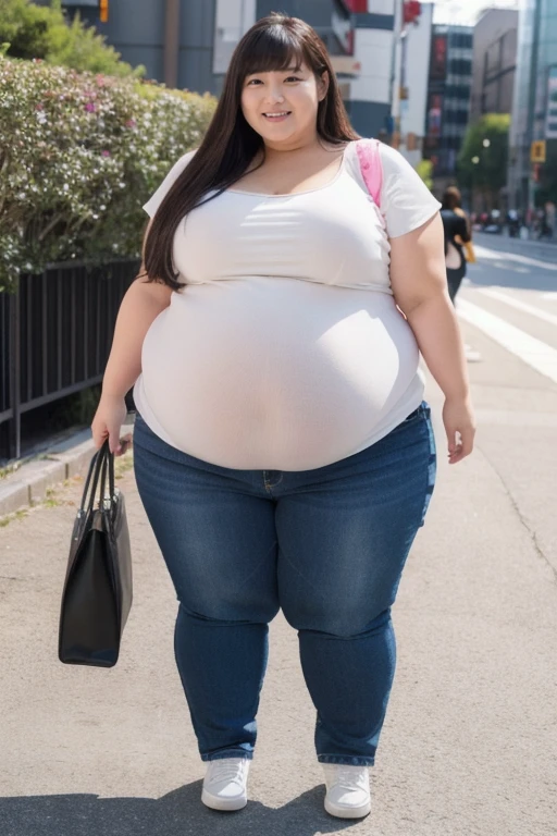 Extremely Morbidly Obese Chilean girl