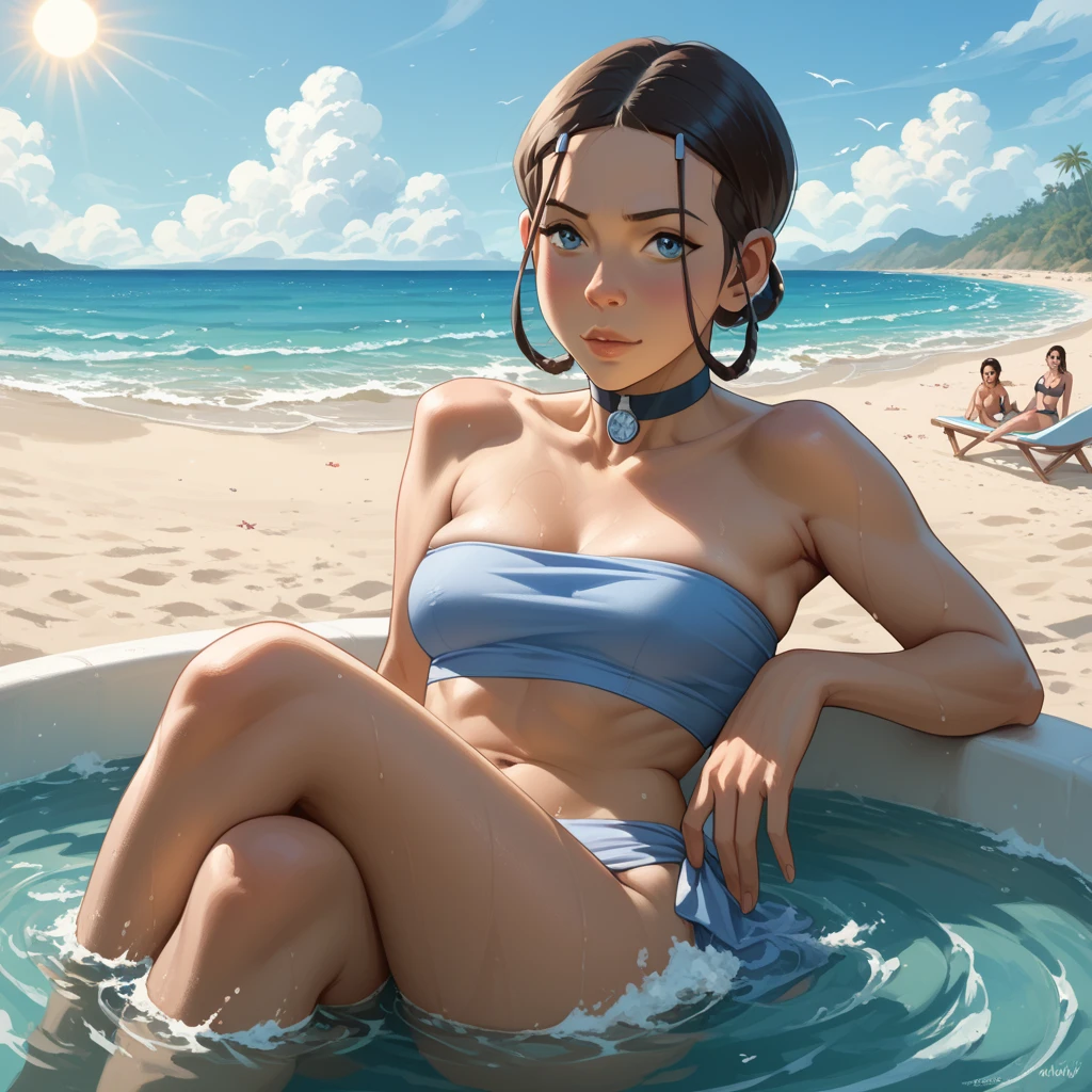 Princess Leia golden bikini