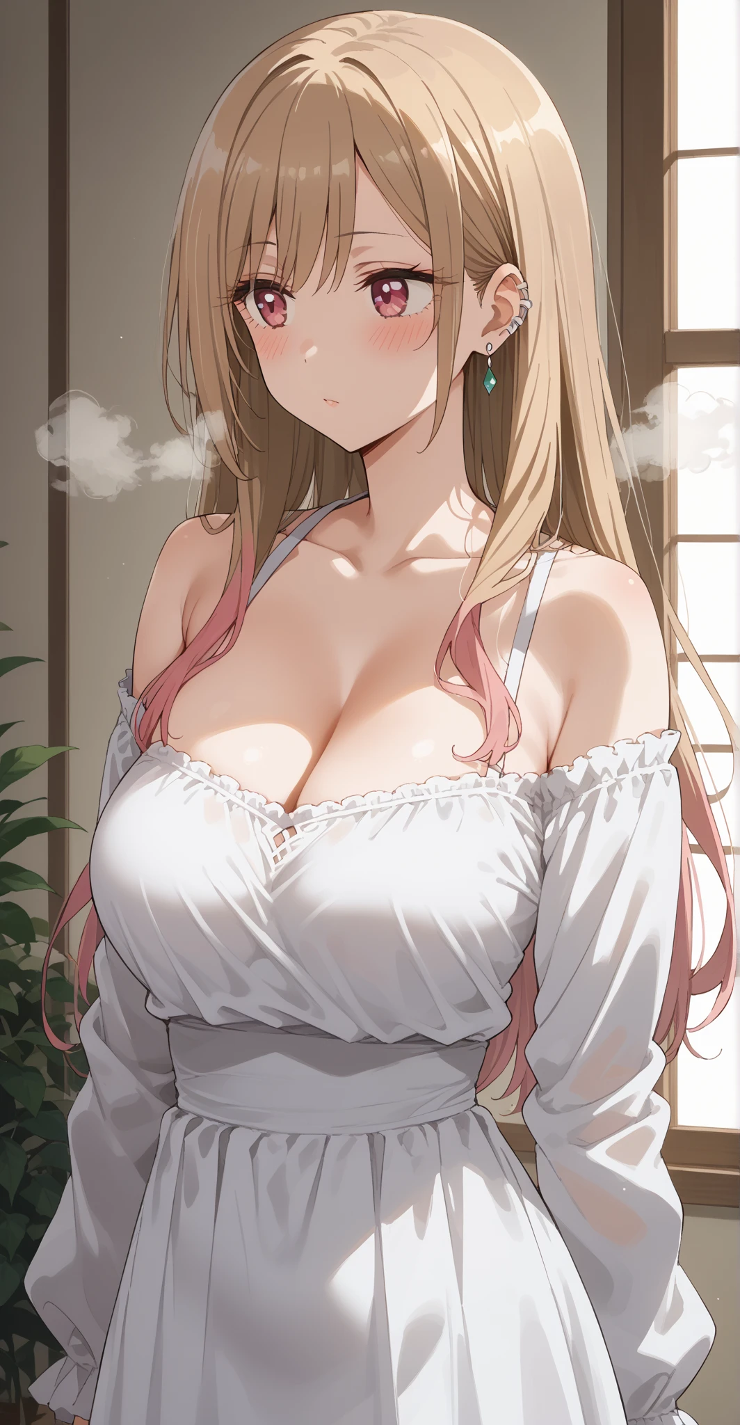 {{{{{16k,Ultra High-resolution realistic romantic Leaked photos of a bare neat virgin girl with her own swaying huge tits as pretty as a actress with white ribbons, She's in sunny glass field, she is so ashamed, so embarrassed, so humiliated, The way she embarrassed herself is adorable, The more shy she is, the smaller and cuter her face becomes}}}}},{{Extremely detailed}},{{{{{dye her cheeks flush and integrated her face pretty small, thick lips, Enchanting thick gross idol's Lips}}}}},{{{{{the best glossy bang neat long, voluminous hair}}}}},{{{{{the more her bodyline and transform into a pretty girl, her bare bodyline and weist are more and more curvier and softly, Injecting her with hormones to make her body, eyes, hair, body lines neat, Her waist so thin that it could not support her and fell back, All her shame turns to purity, and as she moans with a neat look on her face}}}}},{{{{{The more shy she gets, the more her tits droop and the droopier they get, and that's even more embarrassing}}}}},{{{{{She's given hormones that make her even more embarrassed, so embarrassed that she cowered and unable to control the sexual voice that comes out on its own, couldn't even open her eyes, When she climaxes with a lewd voice unthinkable from her usual purity, she turns into a masturbator, but even her masturbation is pure and she masturbates cutely, The bigger her boobs get, the thinner her waist gets, tits that have grown disproportionately large for their age}}}}}
