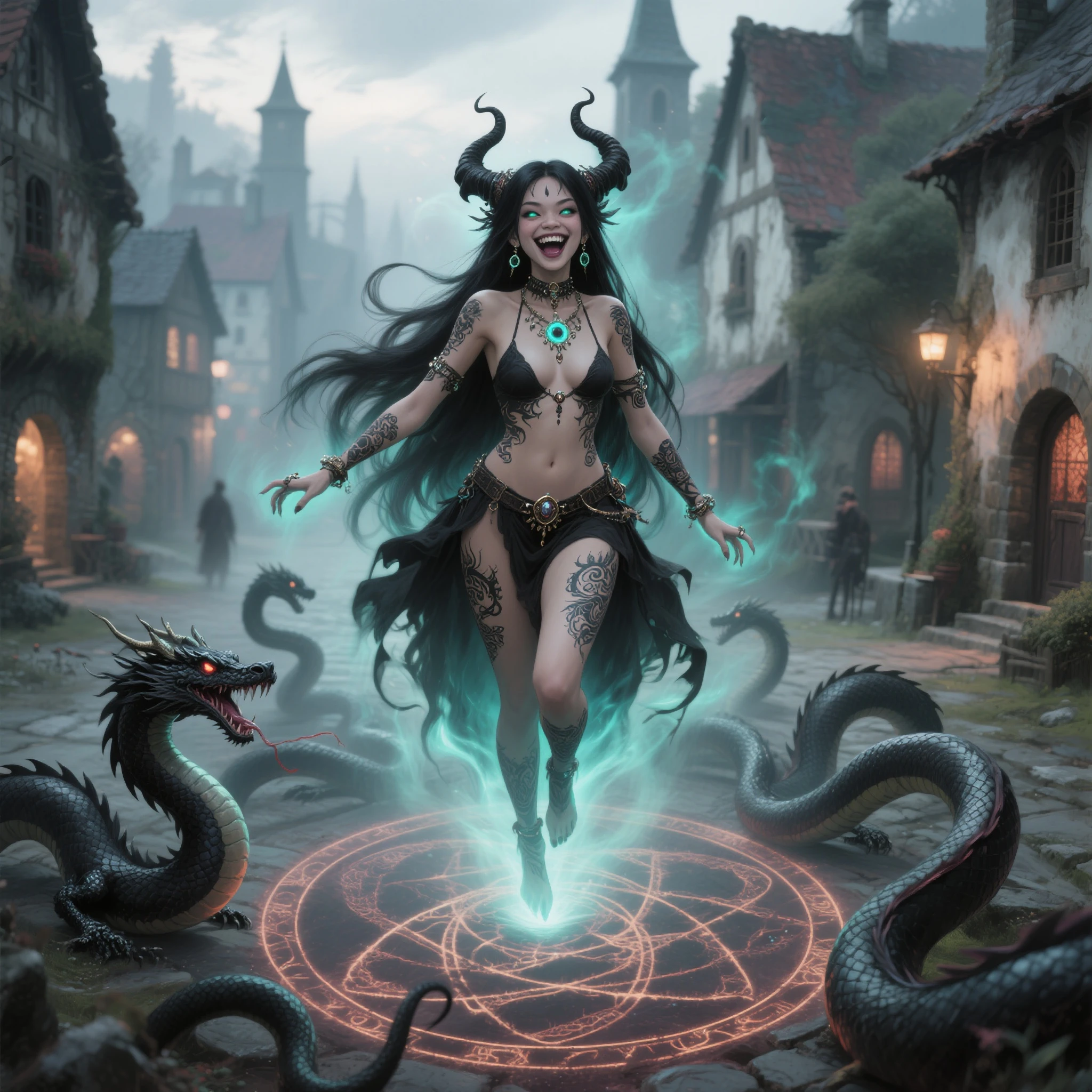 's, gothic art, lightand shade contrast, Standing painting, estimate, holland angle, emphasis lines, tmasterpiece, acurate, Anatomically correct, A high resolution, Best quality at best, super detailing, Award-Awarded，D14bl0 style scorpion goddess, Half human, half scorpion，Scorpion sticking out from behind,skorpman，k-suwabe-pm，Bigchest，Bare chest，plumw，Queen Van，Epic war fantasy digital art，(greg rutkovsky:0.8), (cyan and orange:0.4），