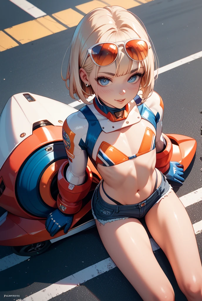 18 year old asian beauty with wet hair naked on the beach with sand on her skin , presenting her beautiful body, astronaut helmet, going into the ocean, space stars and planets --auto --s2