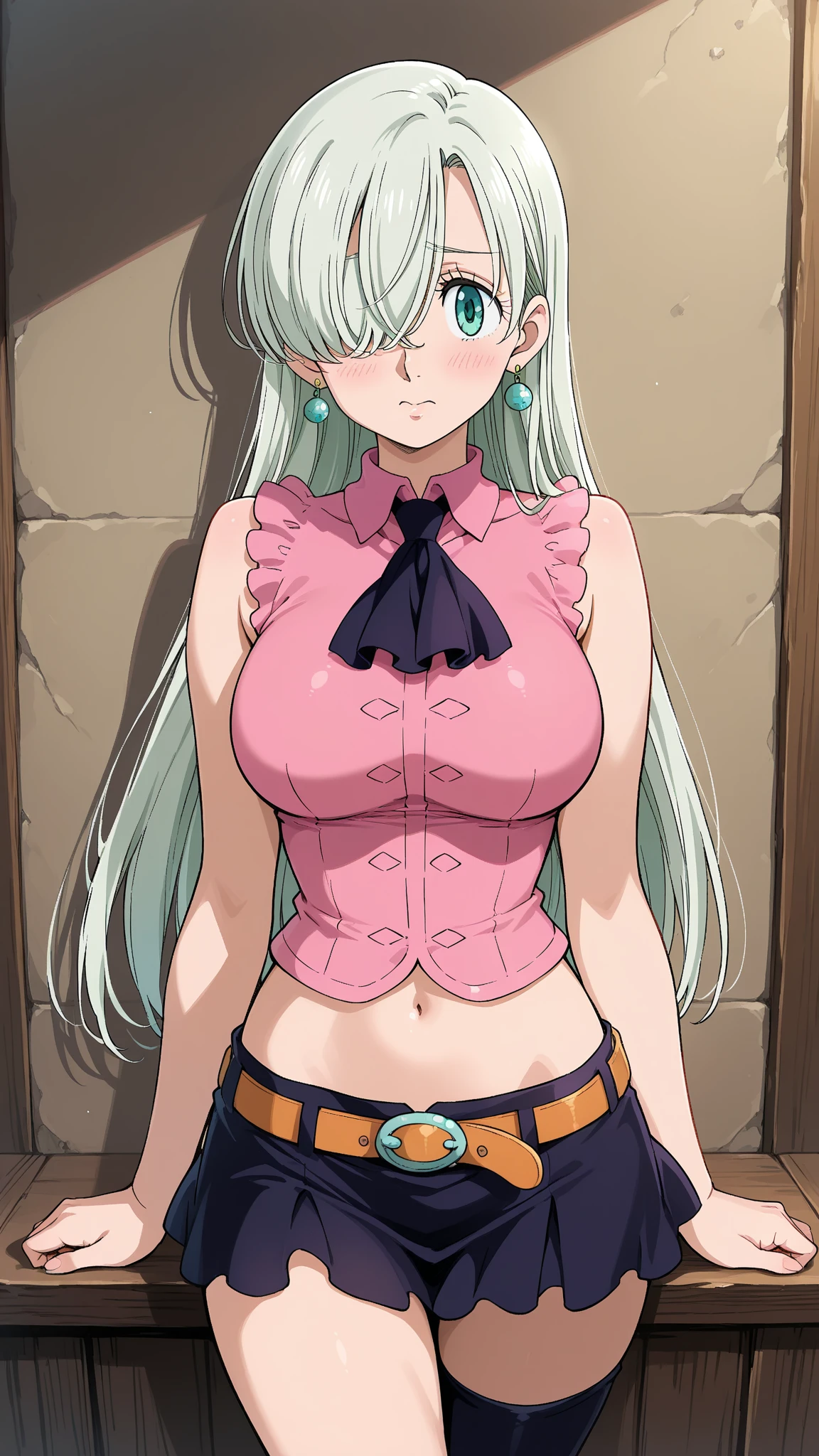 topless,show off nipples,huge breasts,masterpiece, best quality, highly quality ,Aya-Natsume-KJ, very long hair, sky, day, pants, cloud, from below, denim, jeans, unzipped, open fly , (photorealistic:1.2) , ahoge