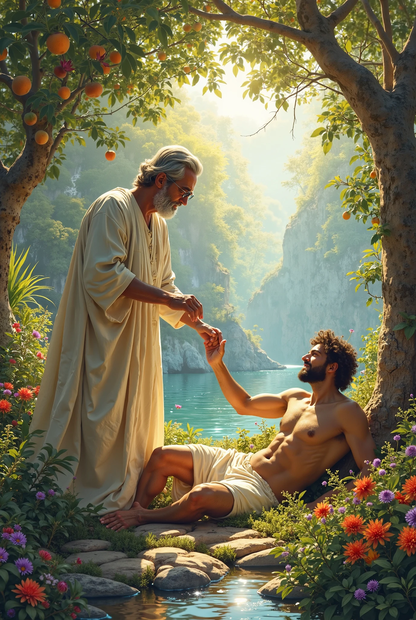 Greek mythology,eden,Create Adam