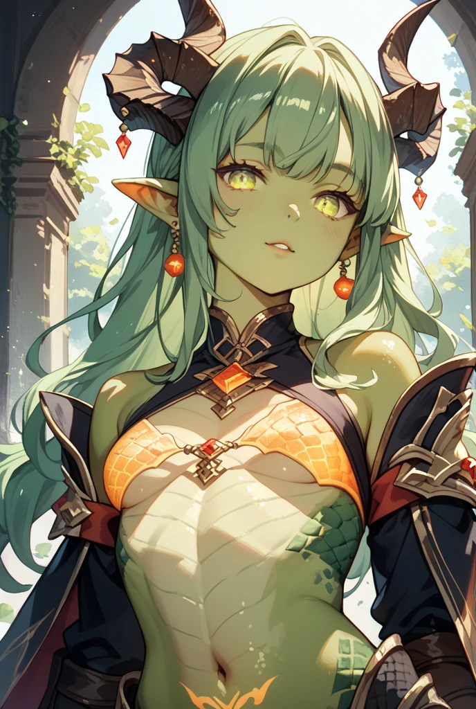 (hyper-realistic digital illustration), hires, best quality, goblin girl wearing micro thong, full mast, erect bulge, see-through thong , underwater world, wide angle, swimming, athletic body, male, iridescent skin, flat chest, silver eyes, green hair styled in spikes, determined expression, bioluminescent lighting, small waist, bare shoulders, big mane, slim scruffy, muscular , illustration, watercolor ink sketch, (best quality)), intricate detailed,