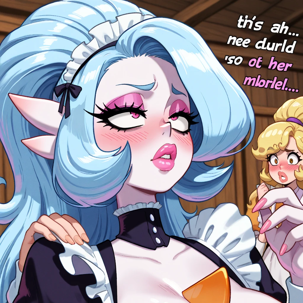 8K, masterpiece、Highest quality、Super detailed, Dimly lit stone basement, ((((Completely naked, With legs apart)))), (((((Cute little boy with a thin uncircumcised penis, Blonde, Girl's hairstyle, Erect large nipples))))), (blush, Drooling, Sweating profusely), femboy, otokonoko, ahg, fancy