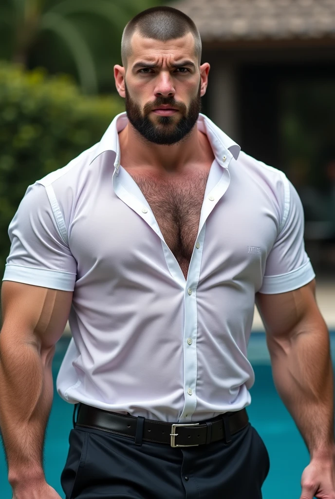 1 young handsome guy,20-25 years old,police officers,Interpol,Police Department,With a gun,Handsome,musculous,Thin muscles,hairy bodies, (Fine eye 1:3),Black eyes,full bodyesbian,full bodyesbian ,epic realism, epic photorealistic , puffy nipples , swollen nipples ,sexy , eroticism , (only wearing strings) , full length shot(fls) , NSFW , bare chest , thick fat booty , thick hips , thick thighs , fat buttocks