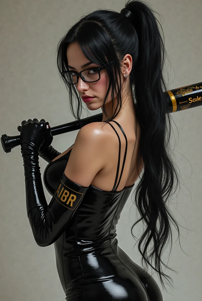 22 years old, (milf:0.8), (solo:1.5), (sfw:1.25), cute breast, beautiful breasts, medium tits,black suspenders,(Bulging ,big breasts:1.1),(Black miniskirt:1.3),garters,Gaze,Small face,bangss,holster,Belt Armament,Beautuful Women, thin waist, big ass:1.0, Raised sexy, (dark green mediumlong hair,side ponytail,hair between eyes,bangs, dark blue eyes, light smile, big , Revimpling fabric, earrings, Hand gloves, detailed face,(smoking:1.3),detailed and beautiful eyes,beautiful detailed lips,Rolling her eyes,manner,(ultra high resolution, 8K RAW photo, photo realistics, thin outline:1.3, clear focus), best qualtiy, natural lighting, textile shading, field depth (Bright pupils, fine detailed beautiful eyes with highlight:1.3, high detailed face), Red lip, fine realistic skins:1.1, looking down viewers:1.3, (dynamic angle:1.3, front view:1.1, breast focus:1.3, from below:1.2), (dynamic posing:1.5, sexy posing:1.2, leaning forward),Youghal, side lock, hair ornaments, hair band,nice,garden background,artistic rendering,Super detailed,(highest quality,4k,8K,High resolution,masterpiece:1.2),Bright colors,studio lighting ,in usa military base,