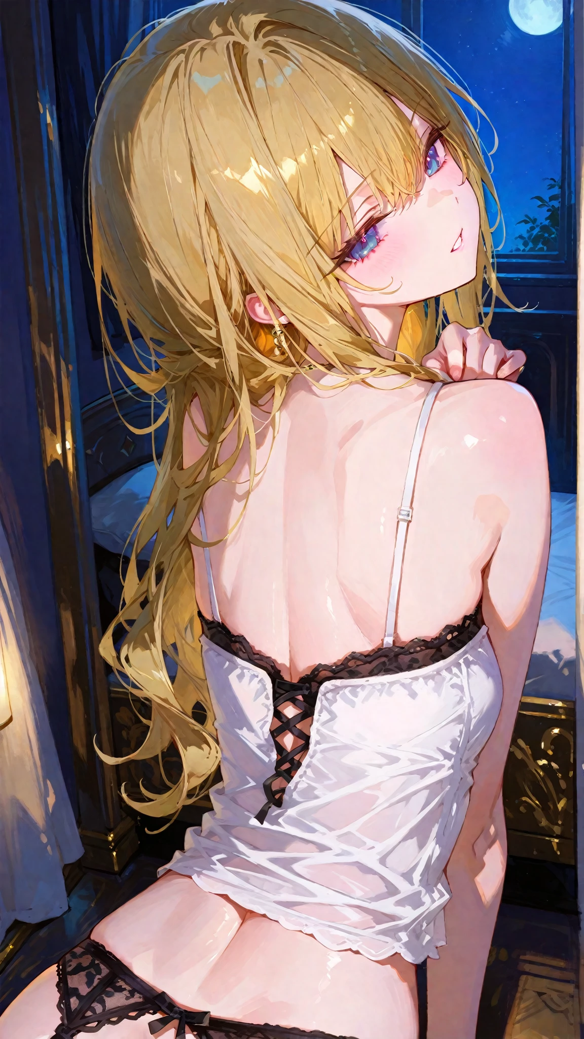 (masterpiece、最high quality、high quality、High resolution、Super detailed) )Decadent atmosphere、(In a dimly lit and gloomy amusement park、Girls wearing light camisoles seduce men、Negotiate prostitution)、Line of sight、BREAK、NSFW、(See-through camisole)、Sexy Lingerie、 (((NSFW))) (((infant))) (((5 years old))) (((透明白See-through camisole)))(((Long blonde)))(((Photographed from the front))) ((Hair Bun))(Very long hair))((Blunt bangs))((Bitch))((tsurime))((Big eyes))((Skinny body))((expensive))(Pale skin))((Botanical Prints))((infant))((Showing nipples under shirt))((Showing her crotch under her skirt))(Pale skin))((Botanical Prints))((infant))((nsfw))((((5 years old)))(((infant)))((Lolita))