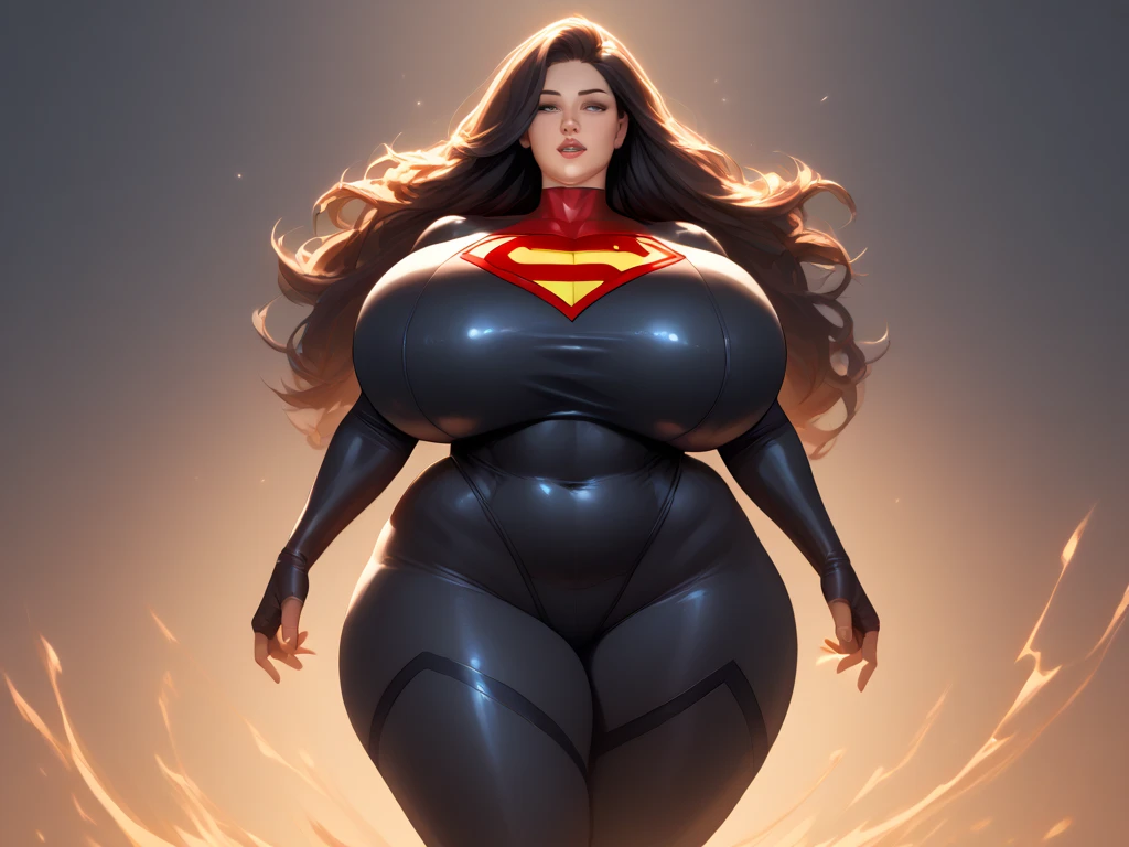 1girl africana, girl africana, peito grande, Seios enormes, seios grandes, Curvilinear waist, coxas grossas, coxas musculosas, body curvy, corpo suculento, seios gigantescos, massive breasts, coxas musculares, medium hair, Hair escuros, pale-skinned female, Cabelo amarrado, POV Vision, olhos azuis, Mature female, seios pesados, seios cheios, bunda grande, coxas cheias, bunda cheia, roupa supergirl, corpo voluptuoso, voluptuous female, Abs, foco corporal, peito enorme, peito grande, bumbum grande, coxas grandes, bra edge visible, provocando a telespectadora com seus seios, face madura, MILF, Curvilinear waist, coxas suculentas, coxas musculosas, juicy baby, superheroine lady, uniforme de superheroina, uniforme supergirl super sexy, grande decote, Caminhando em uma avenida movimentada, sardas no rosto