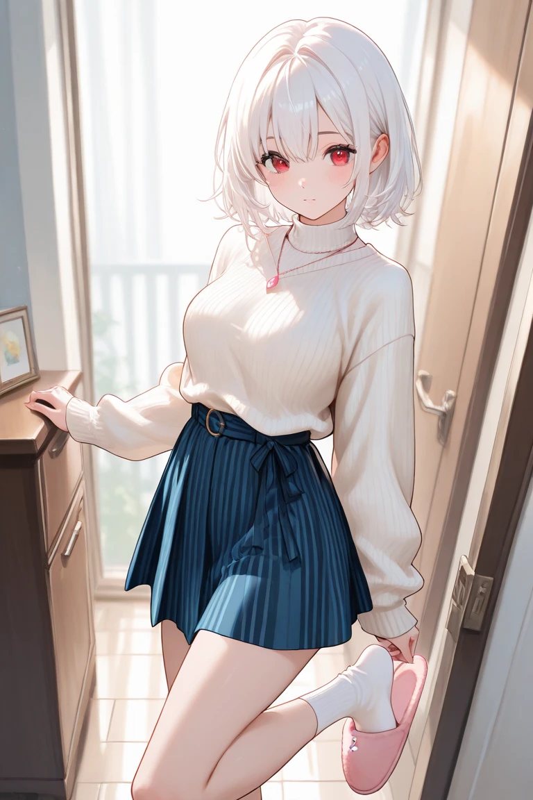 high resolution,smile,woman,woman1人,adult,cute,Medium bob hair,
Blonde Hair,Pink eyes, Pink off-shoulder blouse,
Short Jeans Pants,Piercing,White choker,BREAK Touching cheek with hand,Background white,BREAK
smile,Sparkling eyes,