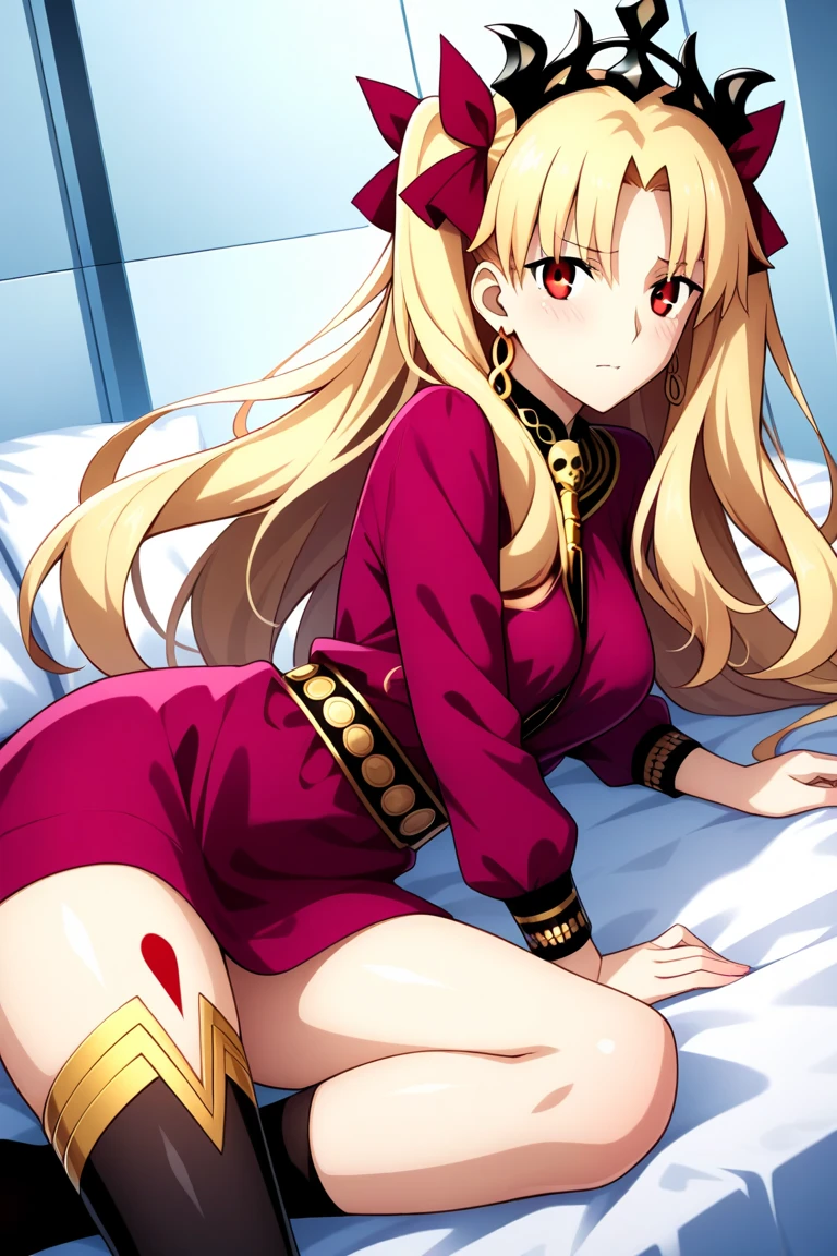 (night:1.7), Japan, Tokyo, City view, in front of the window, standing at attention,(upper_body:1.3), ribbon tie,red ,red dress,length_sleeve,black pantyhose, blonde hair,very length hair, Drillヘア,twin_Drill,green_eye, 1 girl,manga,20 years,mature woman,beautiful Finger,beautiful length legs,beautiful body,beautiful Nose,beautiful character design, perfect eye, perfect face, looking at the viewer, official art,Highly detailed CG Unity 8K wallpaper, perfect lighting,colorful, bright_front_face_lit, (masterpiece:1.0),(Highest_quality:1.0), 超High resolution,4k,Super detailed, photo shoot, 8K, HDR, High resolution, disorganized:1.2, kodak portrait 400, film grain, blurred background, Bokeh:1.2, Lens flare, (lively_color:1.2) (beautiful,big_chest:1.4), (beautiful_face:1.5),(narrow_waist), (((spread legs onbed))),(((vaginal,sex))),(((cum in pussy))),(((from above))), (((lying on bed))),(((white bed sheet))),(((lie on the pillow))),(((perfect anatomy)))
