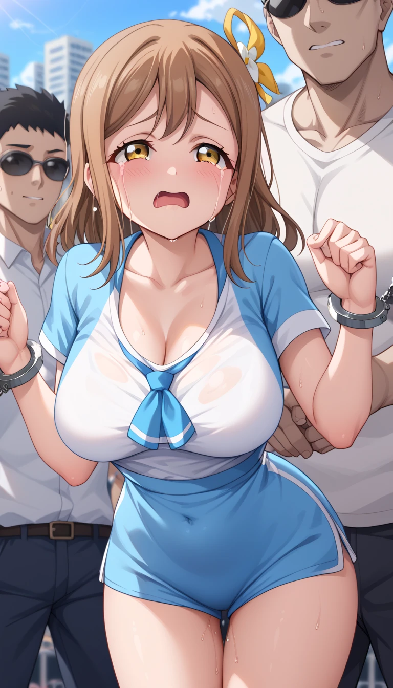 high-level image quality、cowboy  shot、Photograph the whole body、Train、6+Boys, Holding, Grab yours、Detailed beautiful face,((anis)), (medium breasts), ((opened breast、Pants with a torn crotch area)), high-level image quality、full body Esbian、Train、6+Boys, Holding, Grab yours、Detailed beautiful face、1 girl, Colossal tits、Shyness , Cute ,Upper Beans , shirts lift, Tank Tops、jaket、hotpants、childish, Fair skin luster、((opened breast、Pants with a torn crotch area)), (spreading arms:1.2), chain, (Bound arms, Bound:1.2)、Crab crotch、Toe stand、agony、((Tears flow, Crying in frustration))、Lusting、hard breathing、Sex Expressions、(((A man puts a vibrator in his genitals)))、a large amount of cloudy liquid drips from the genitals、