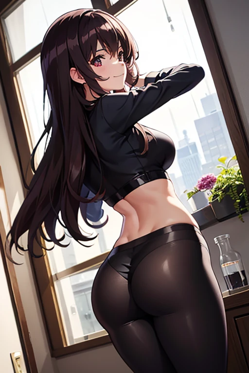 (chaili, Put your hands behind your back:1.4), (Put your hands behind your back), (masterpiece, best quality) 1.5, 1 Girl, Solitary, (Sexy, Beautiful woman, perfect face, Perfect eyes), tifa lockhart, pink lingerie, (reddish brown eyes, Black Hair, Long hair), (chaili, Put your hands behind your back:1.4), (Put your hands behind your back)