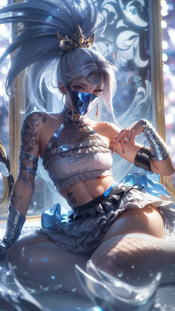 (8K, raw photo, photorealistic:1.25) ,( lip gloss, eyelashes, glossy side, shiny skin, Best quality, ultra high resolution, depth of field, Chromatic aberration, caustic, broad light, natural shadow, K-pop idol)