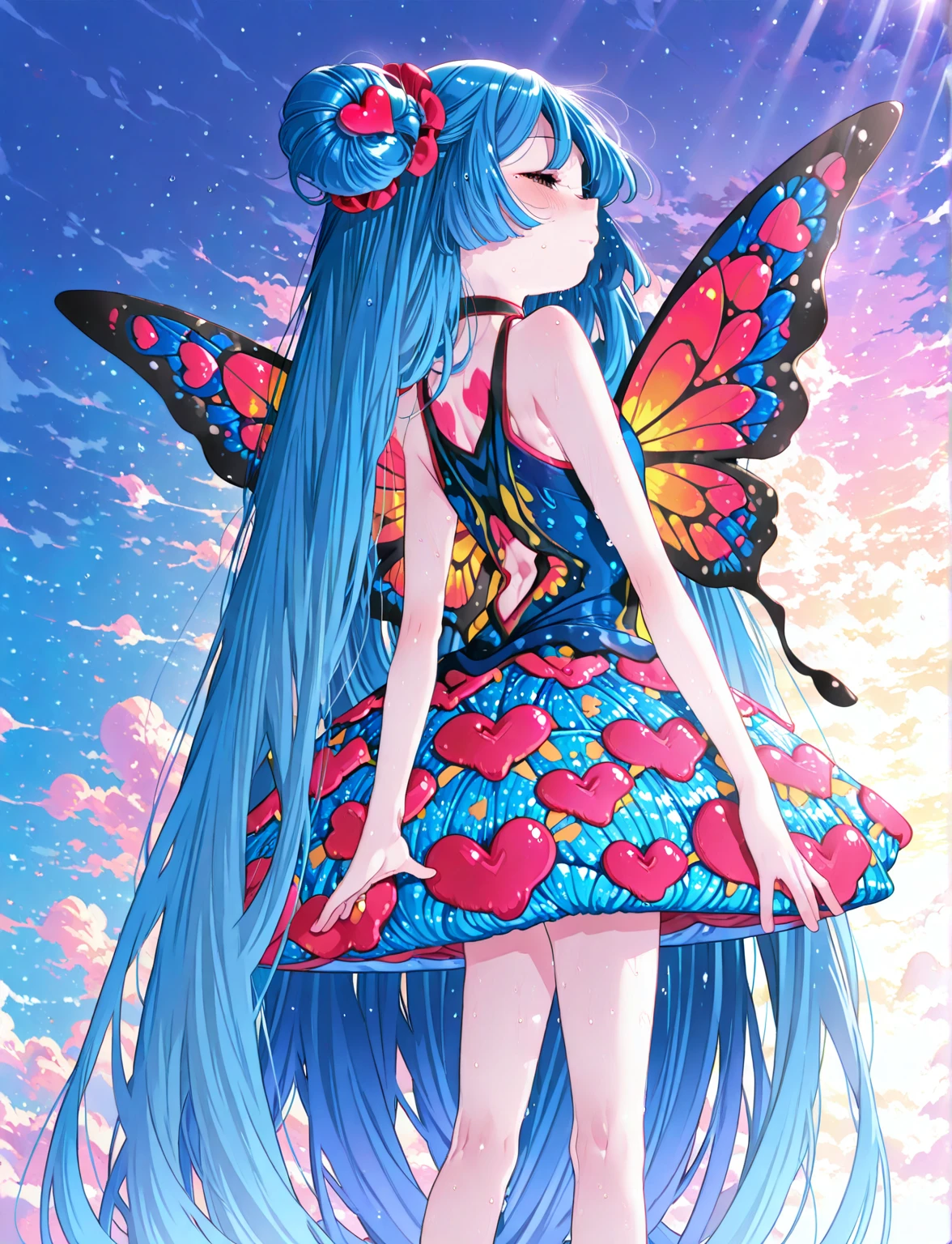 (Anime Flat : 2D : Illustrator), (Ultra-HD-details, discreet, emphasized-details)
50mm lens
aperture opening of f/4.0
(1girl, upper body), ((harajuku fashion)), ((flowers with human eyes, flower eyes)), double exposure, fusion of fluid abstract art, glitch, (original illustration composition), (fusion of limited color, maximalism artstyle, geometric artstyle, butterflies, junk art)
\\ Made with ONE FOR ALL checkpoint by Chaos Experience @ https://civitai.com/user/ChaosExperience/ \\