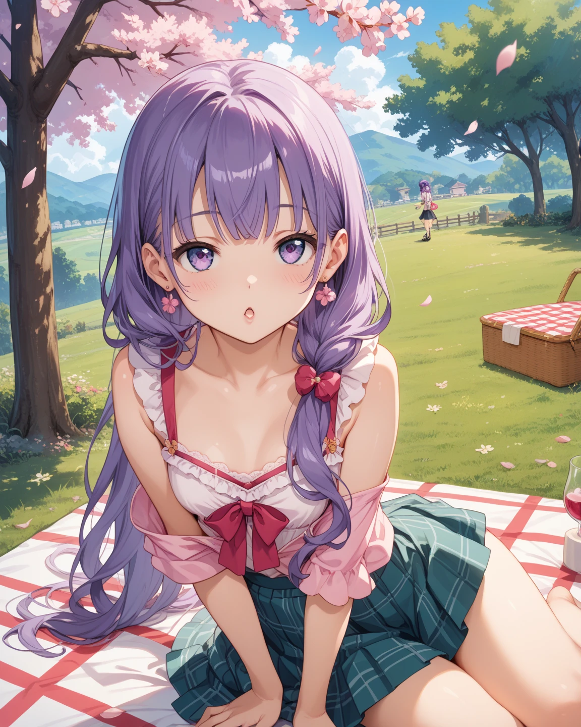 {{{{{16k,Ultra High-resolution realistic photograph of neat virgin first-year junior high school girl's in School-designated gym uniform with junior high ribbon as pretty as a actress in Grass schoolyard, She's in the first year of middle school, but she's too well developed, her tits are too beautiful, When she rolls up her gym clothes from underneath her shyly raw, hidden big tits pop out, She's a first-year junior high school girl with no makeup and no polish but her body is glamorous, She's a virgin but she's popular popular popular and she just has an aura of being popular}}}}},{{Extremely detailed}},{{{{{dye her cheeks flush and integrated her head pure small, thick lips, Enchanting thick gross idol's Lips}}}}},{{{{{dark colored bang ponytail hair}}}}},{{{{{She get more attractive and smoother her body, her expression and appearance are transformed into that of a pure, Her white tits are so fluffy, and are depicted in great detail, but her sex appeal from her neck fills the schoolyard, her bodyline and tits and hips are getting cuter and cuter, She has been reborn as a pretty one-in-a-thousand-year girl with a sparkling aura of cuteness}}}}}