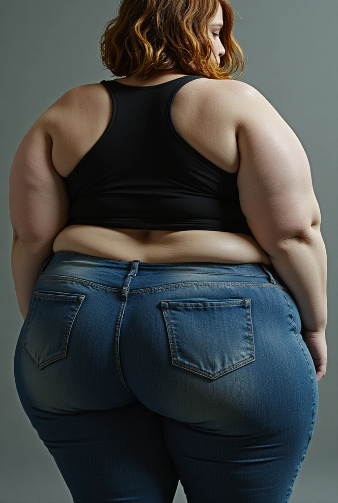 140kg extremely obese woman