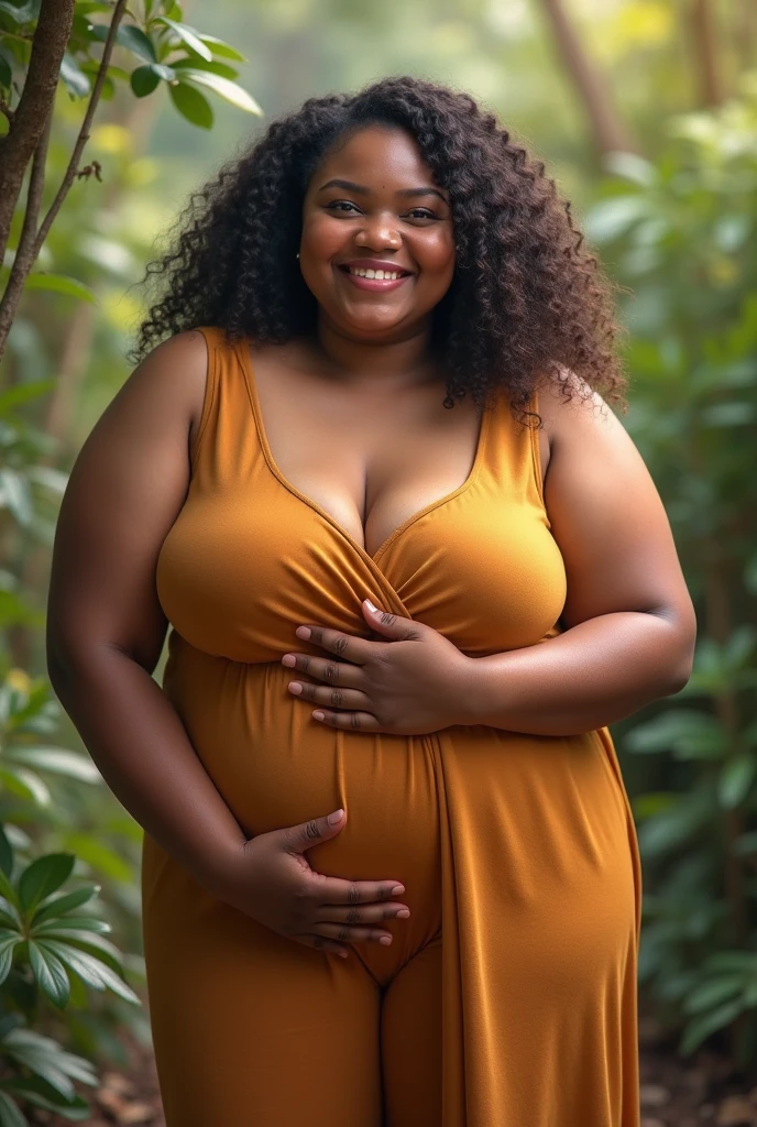 Chubby woman