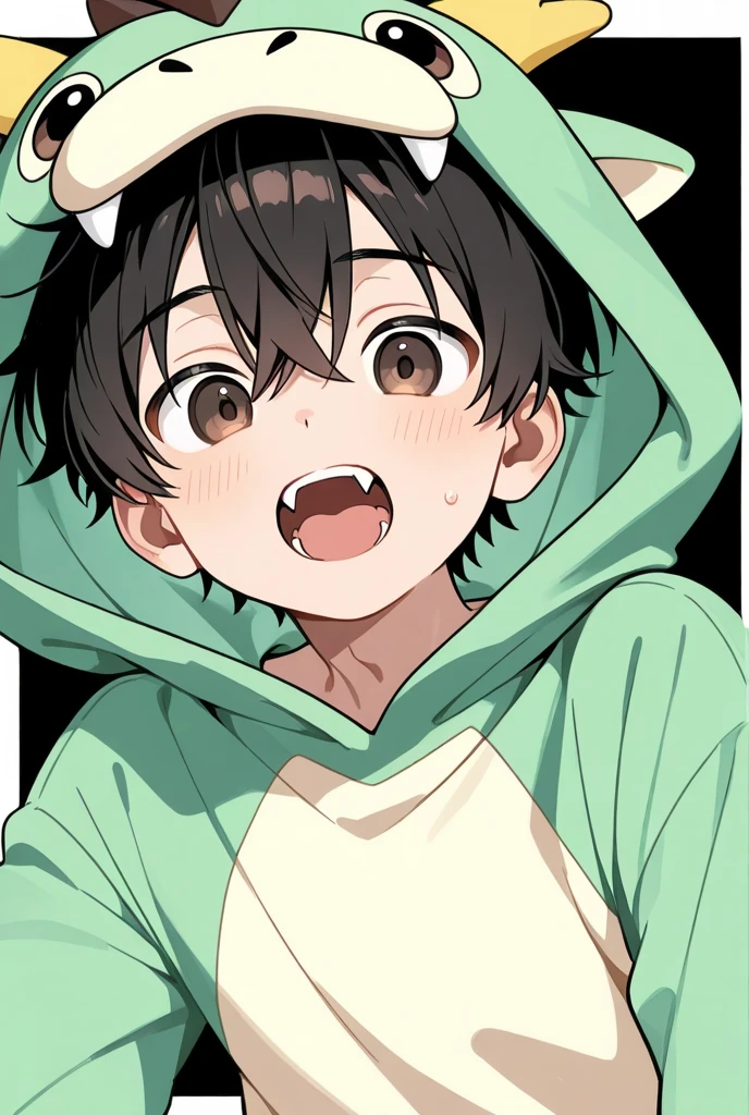 Shota、orgasm、Acme、Ecstasy face、Ahegao、smile、penis、Cum on face、whole body