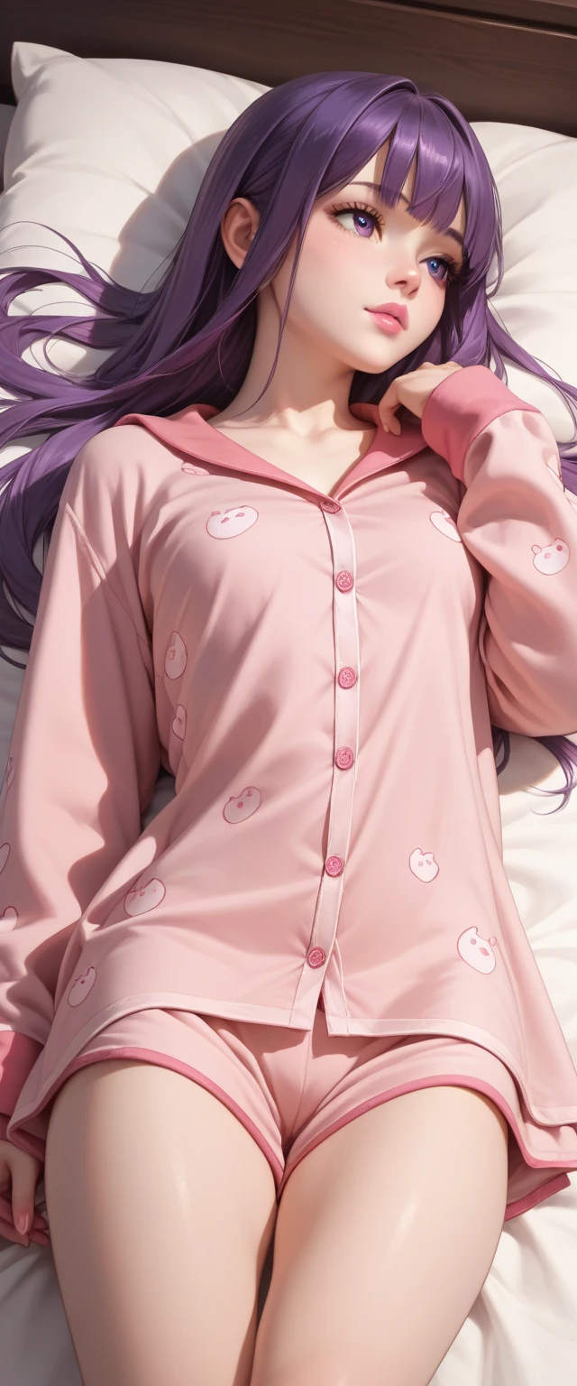 (masterpiece, best quality), 1girl, beautiful face, <lora:Kigurumi:1> kigurumi, bed sheet,