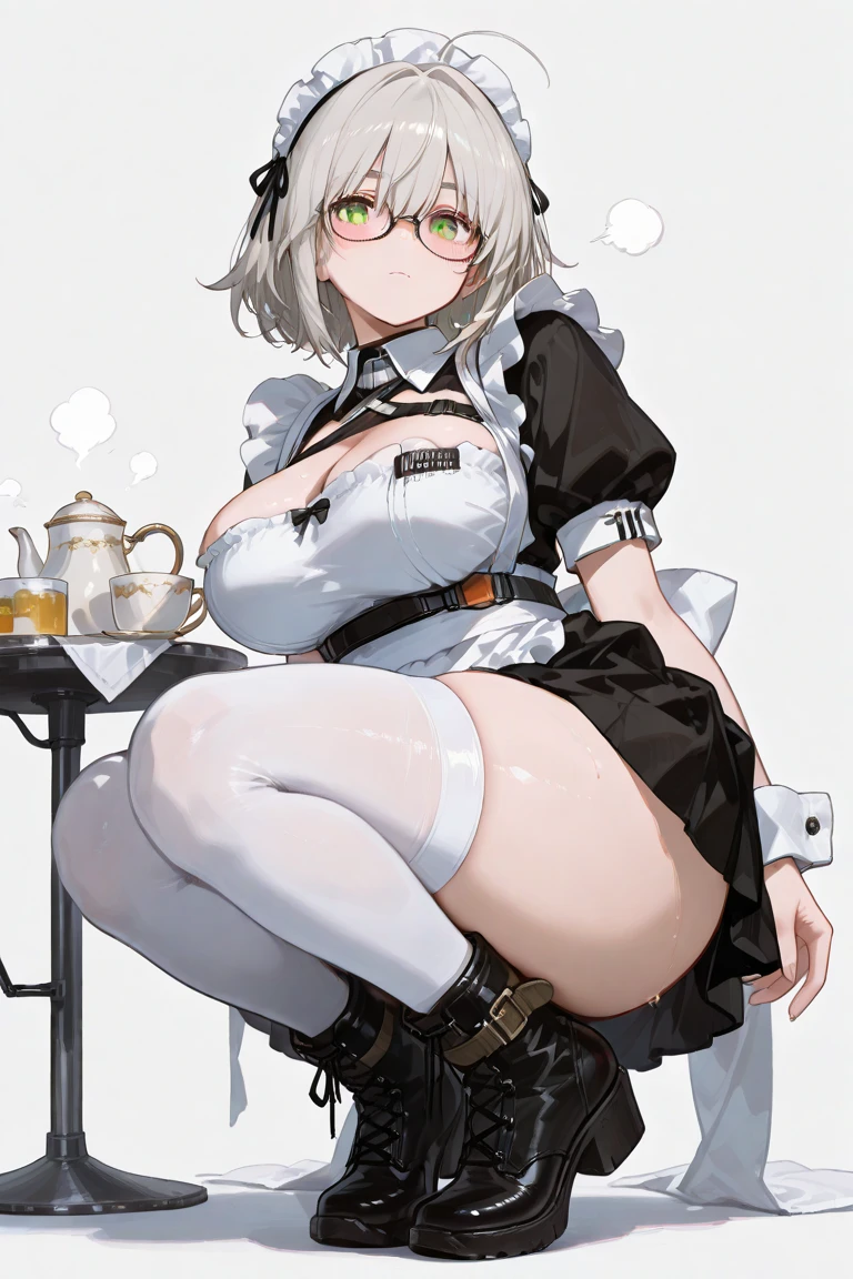 (from above:1.2),(from side:0.9), ((Face)), (Close-Up:0.4), 1female, teacher, wearing a hoodie, bootyshorts, Thicc, small breast, light colored hair, long hair, blue eyes, face to detail, detailed eyes, the background is a pizzaria, smiling, highest quality, (RAW photo:1.2)(Curve,Model,glamor:1.5),Beautiful breasts,(pointed chest:1.0),Farbe_aberration,beautiful detailed shadow,Beautiful eyes,Beautiful body,Beautiful skin,beautifull hands,(medium_breasts:1.5),Brown hair,watching at viewers,black suspenders,Bulging big,breasts,walls: Black miniskirt, garters, Gaze, Small face,bangss,holster,Beautuful Women,hands up,leg holster,Gaze,black boots panty shot, provocation,flank,flank sweat soio,arm,,narrow waist,(with sparkling eyes and a contagious smile),her thin pubic hair, looking at viewer, posed cleavage:1.2,pose muy sexy"
