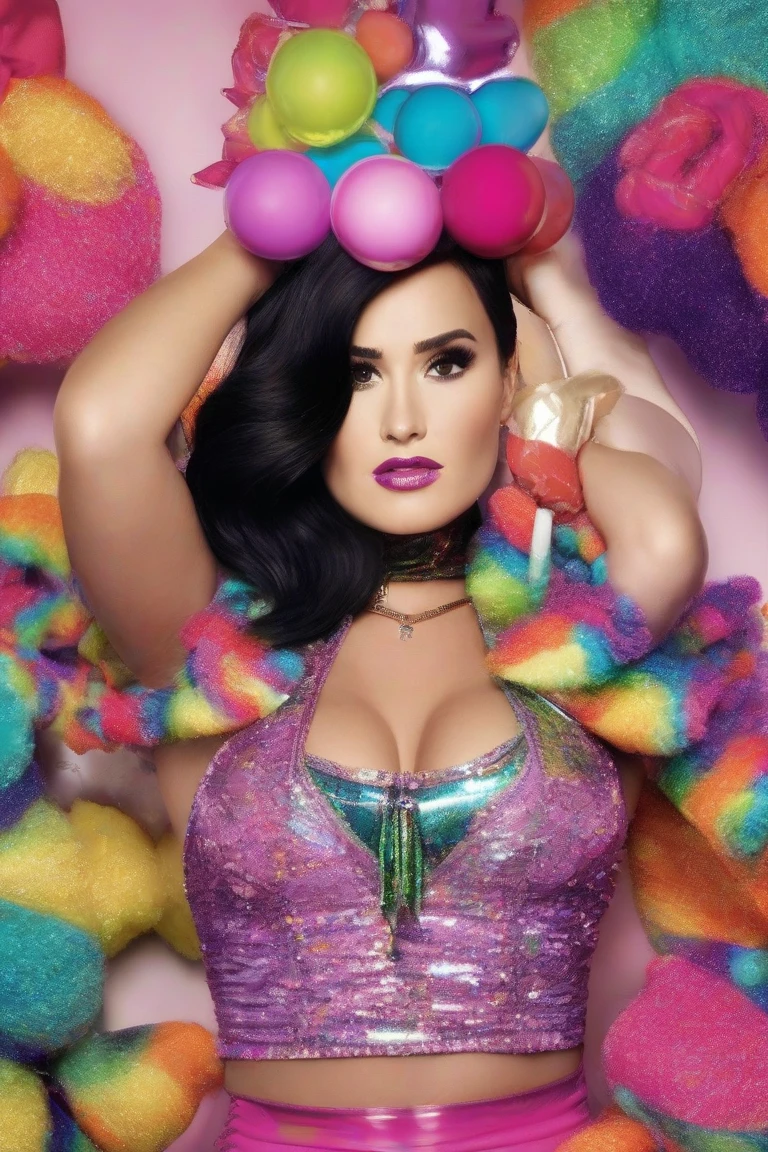 katy perry, hiper realistic, crouching, upskirt, cameltoe, angry face, eyes closed, mouth open, all sweaty, not sing