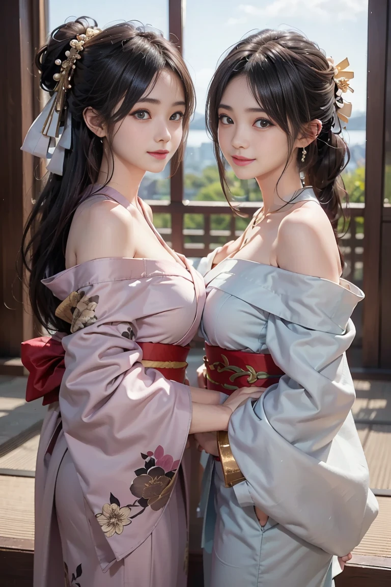 there is a woman in a wet lace white dress posing on the beach, gigantic cleavage breasts, trending on cgstation, wlop and sakimichan, artwork in the style of guweiz, cinematic. by leng jun, wlop and ross tran, by Victor Wang, a beautiful fantasy empress, guweiz, ruan jia and artgerm, beautiful fantasy maiden, japanese goddess, It was empty inside and she didn't even wear a bra, When she moved her body, her two fat and white breasts swayed left and right, Under the friction with her clothes, her two lotus seed-sized nipples actually stood up, making her clothes bulge out by two pointed,
