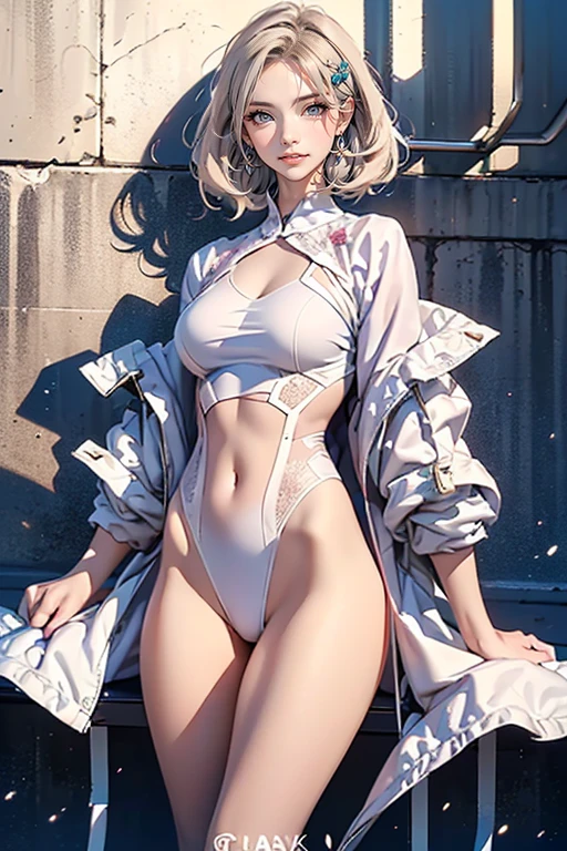 ayanami rei,Rei Ayanami(ayanami rei),ayanami rei,Ayanami Zero,High- sharpness, high high quality, Detailed face, detailed body render,fat hips, Be red in the face, Thick thighs and thin calves,Huge ass,Bigchest,perspired,Feminine abs,a matural female,Break your ass